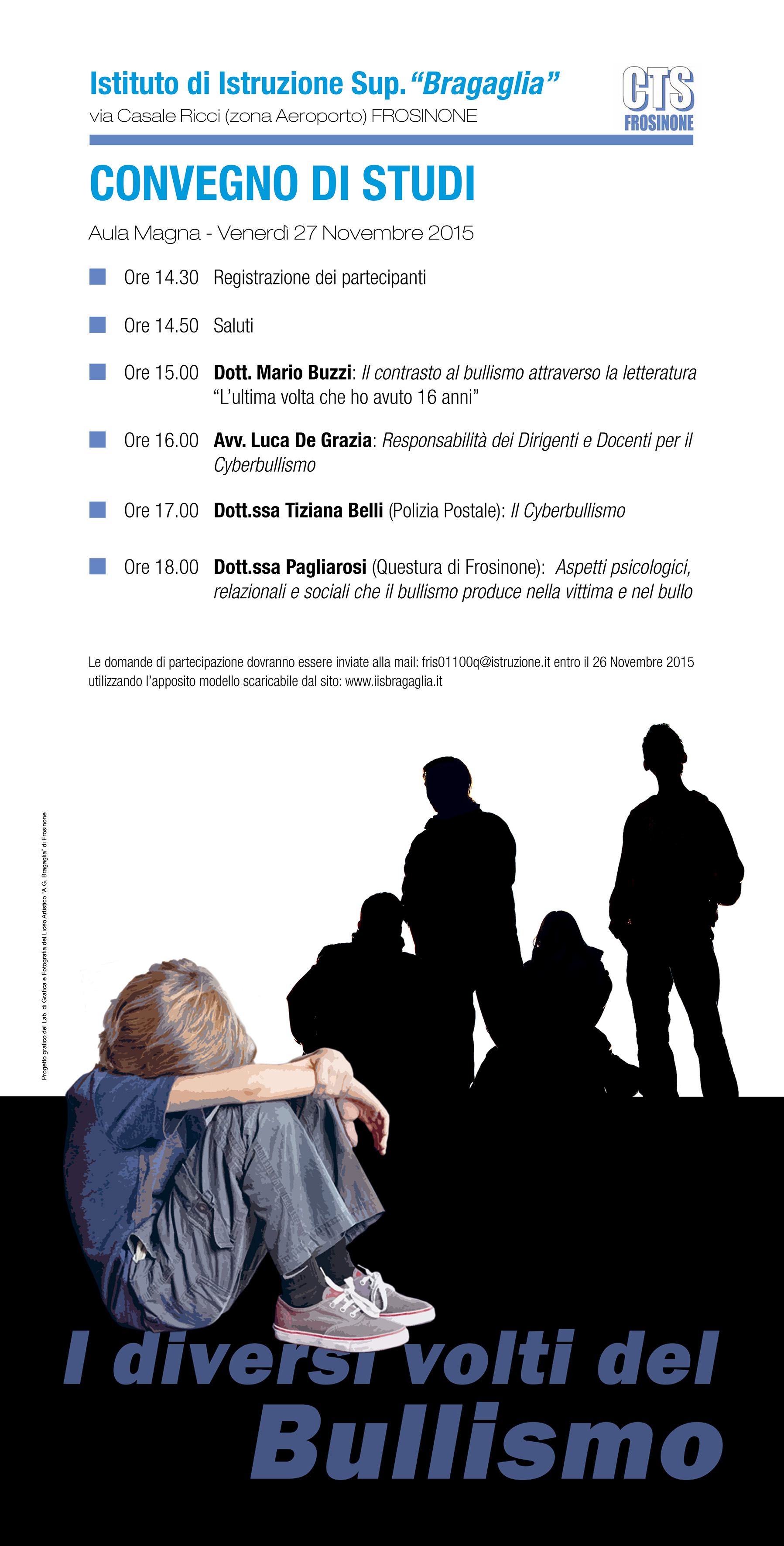 Convegno sul bullismo locandina